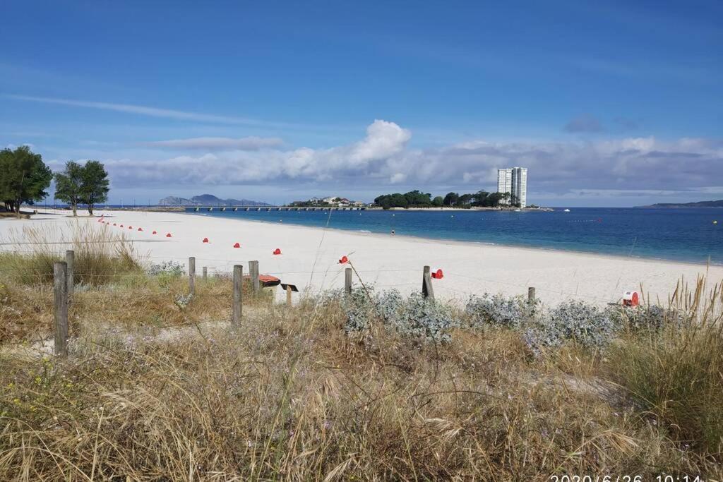 Piso Cerca De Playa Samil Appartement Comarca de Comarca de Vigo Buitenkant foto