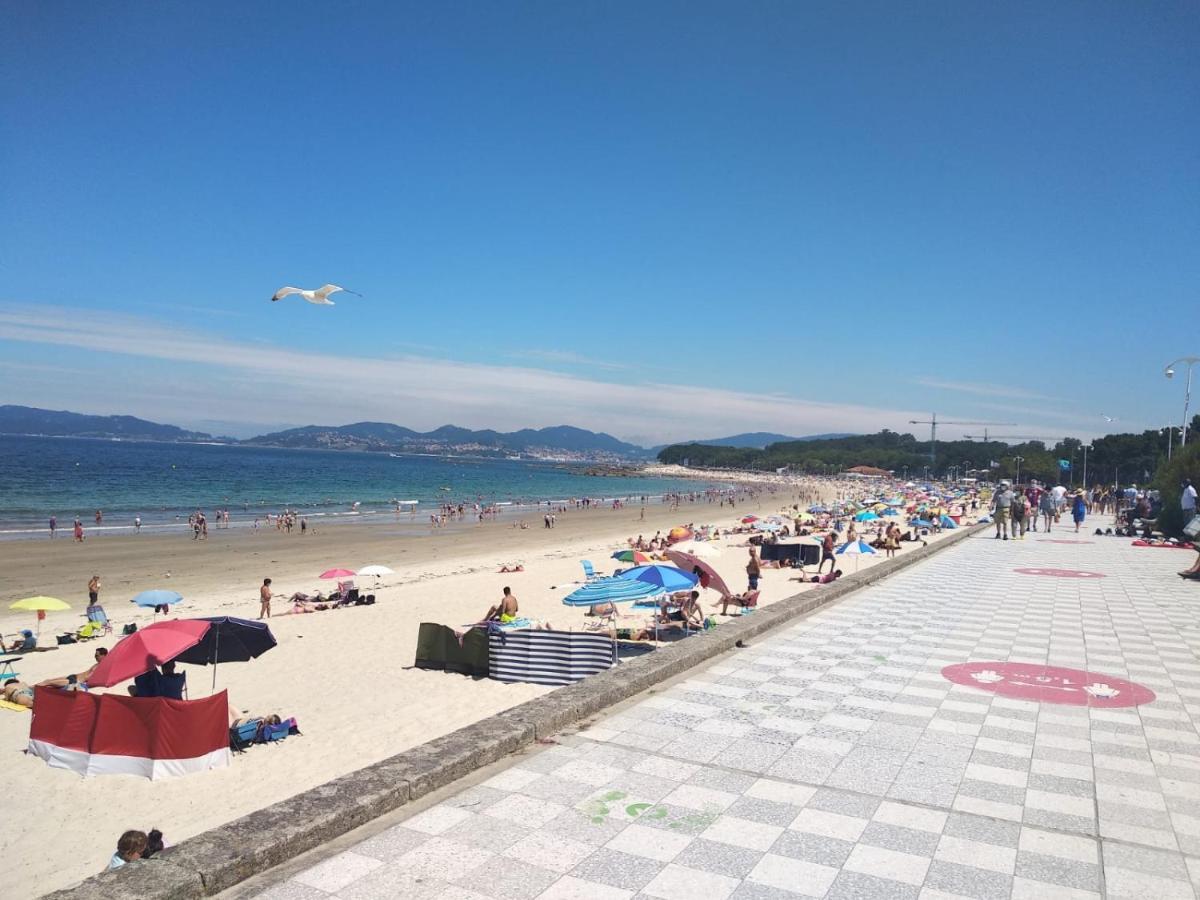 Piso Cerca De Playa Samil Appartement Comarca de Comarca de Vigo Buitenkant foto